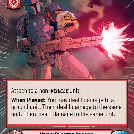 Heavy Blaster Cannon (911) (Hyperspace Foil) (911) [Legends of the Force]
