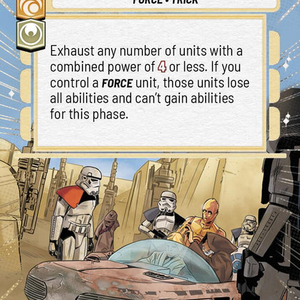 Mind Trick (942) (Hyperspace Foil) (942) [Legends of the Force]