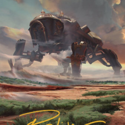 Plains (2) Art Card (Gold-Stamped Signature) [The Brothers' War Art Series]