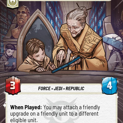 Jocasta Nu - The Gift of Knowledge (988) (Hyperspace Foil) (988) [Legends of the Force]