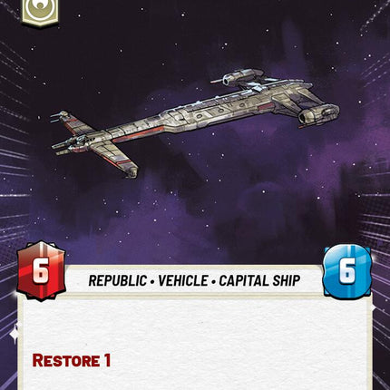 Longbeam Cruiser (993) (Hyperspace Foil) (993) [Legends of the Force]