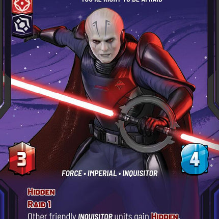 Grand Inquisitor - You're Right to Be Afraid (1031) (Prestige) (1031) [Legends of the Force]