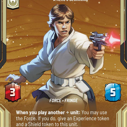 Luke Skywalker - A Hero's Beginning (1033) (Prestige) (1033) [Legends of the Force]