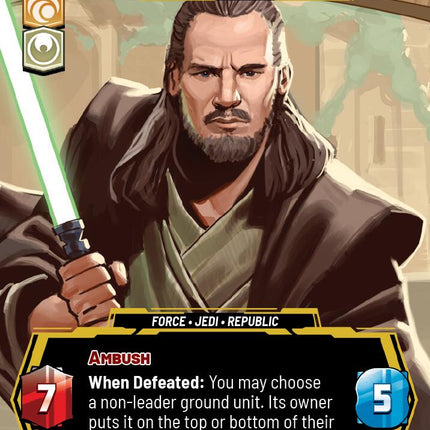 Qui-Gon Jinn - The Negotiations Will Be Short (1051) (Prestige) (1051) [Legends of the Force]