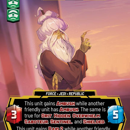 Oppo Rancisis - Ancient Councilor (1053) (Prestige) (1053) [Legends of the Force]