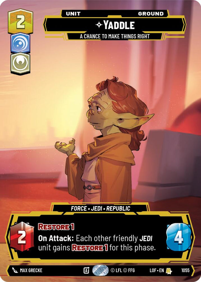 Yaddle - A Chance To Make Things Right (1055) (Prestige) (1055) [Legends of the Force]