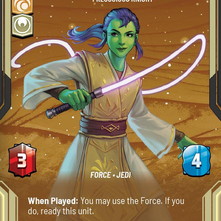 Vernestra Rwoh - Precocious Knight (1081) (Prestige Foil) (1081) [Legends of the Force]