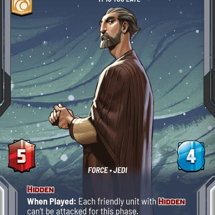 Dooku - It Is Too Late (1089) (Prestige Foil) (1089) [Legends of the Force]