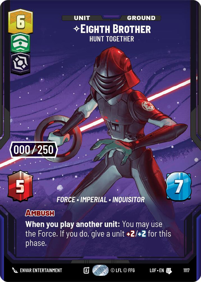 Eighth Brother - Hunt Together (1117) (Serialized) (1117) [Legends of the Force]
