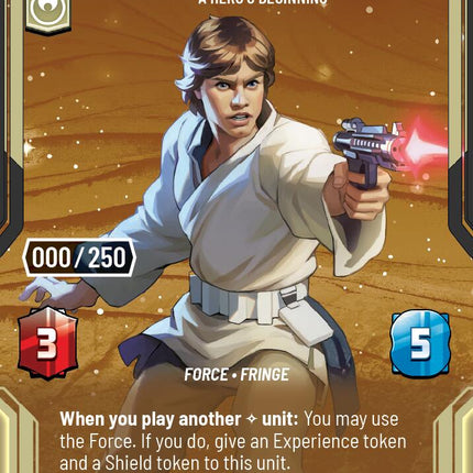 Luke Skywalker - A Hero's Beginning (1125) (Serialized) (1125) [Legends of the Force]