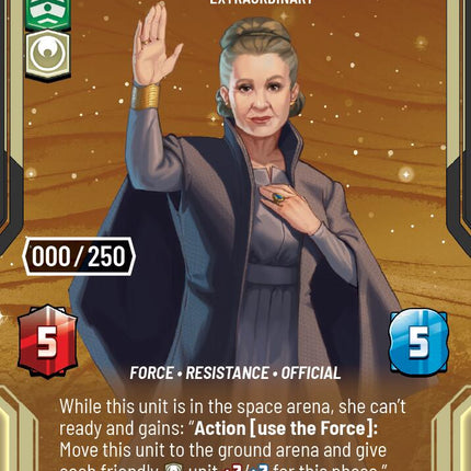 Leia Organa - Extraordinary (1128) (Serialized) (1128) [Legends of the Force]