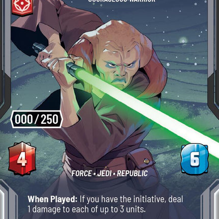 Saesee Tiin - Courageous Warrior (1136) (Serialized) (1136) [Legends of the Force]