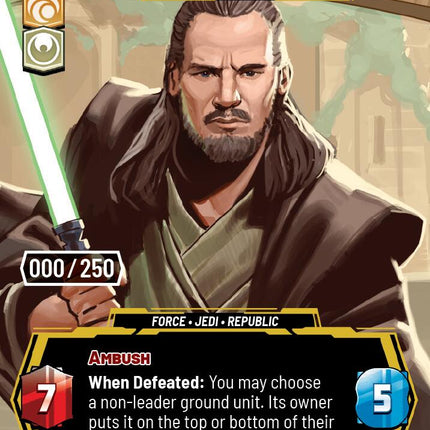 Qui-Gon Jinn - The Negotiations Will Be Short (1143) (Serialized) (1143) [Legends of the Force]