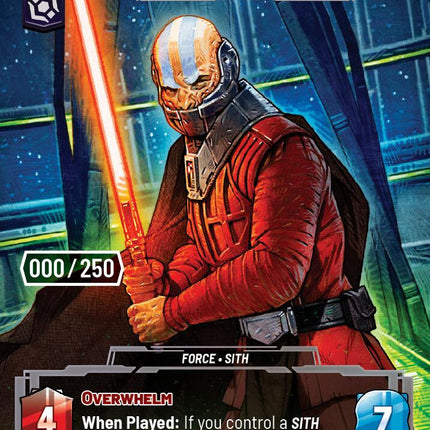 Darth Malak - Covetous Apprentice (1160) (Serialized) (1160) [Legends of the Force]