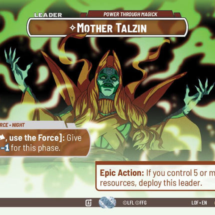 Mother Talzin - Power Through Magick (1006) (Showcase) (1006) [Legends of the Force]