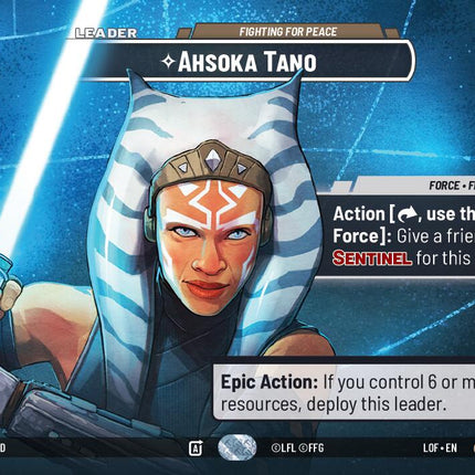 Ahsoka Tano - Fighting For Peace (1007) (Showcase) (1007) [Legends of the Force]