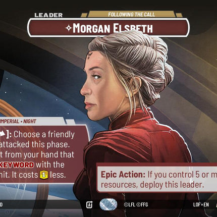 Morgan Elsbeth - Following the Call (1009) (Showcase) (1009) [Legends of the Force]