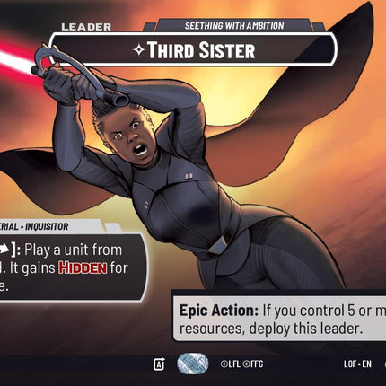 Third Sister - Seething With Ambition (1014) (Showcase) (1014) [Legends of the Force]