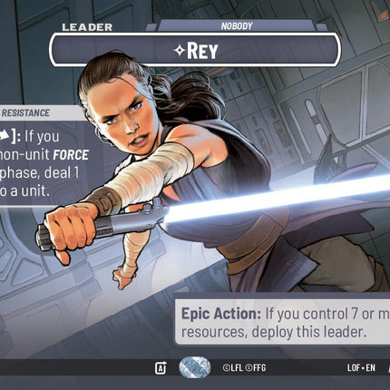 Rey - Nobody (1016) (Showcase) (1016) [Legends of the Force]