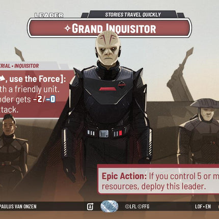 Grand Inquisitor - Stories Travel Quickly (1018) (Showcase) (1018) [Legends of the Force]