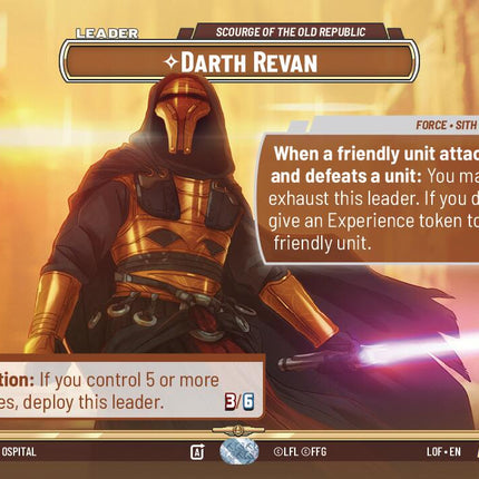 Darth Revan - Scourge of the Old Republic (1021) (Showcase) (1021) [Legends of the Force]