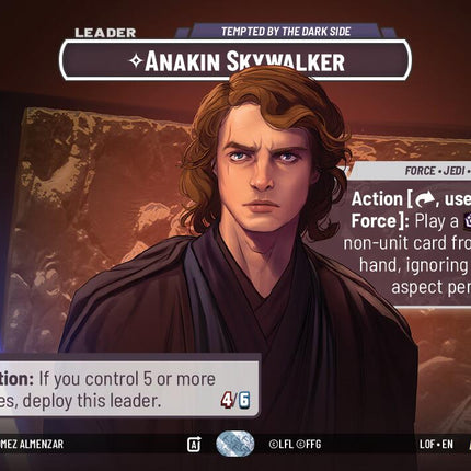 Anakin Skywalker - Tempted by the Dark Side (1022) (Showcase) (1022) [Legends of the Force]