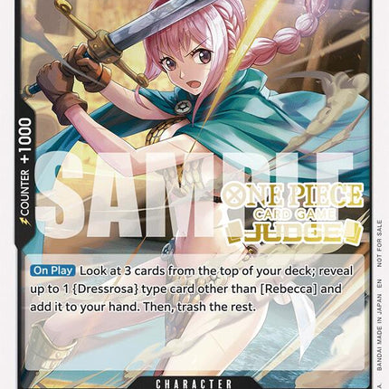 Rebecca (Judge Pack Vol. 6) [One Piece Promotion Cards]