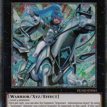 Argostars - Adventurous Arion (Starlight Rare) [DUAD-EN045] Starlight Rare