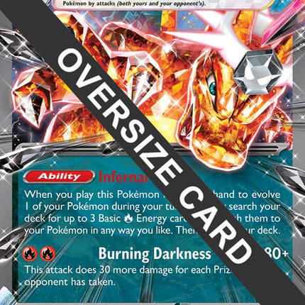 Charizard EX (196) (Jumbo Card) [Scarlet & Violet: Black Star Promos]