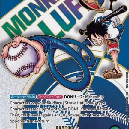 Monkey.D.Luffy (Dodgers x ONE PIECE) [One Piece Promotion Cards]