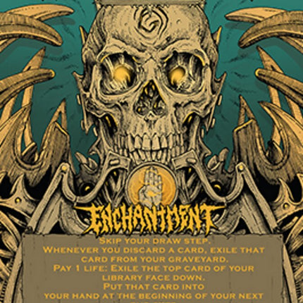 Necropotence (Borderless Alternate Art) [Secret Lair Countdown Kit]