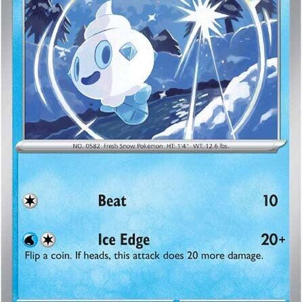 Vanillite (027/086) [Scarlet & Violet: White Flare]