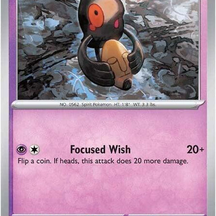 Yamask (039/086) [Scarlet & Violet: White Flare]