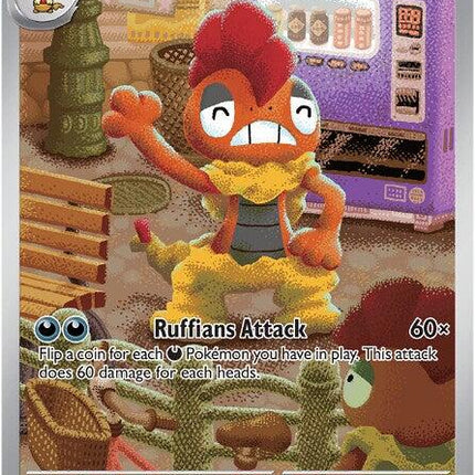 Scrafty (139/086) [Scarlet & Violet: White Flare]