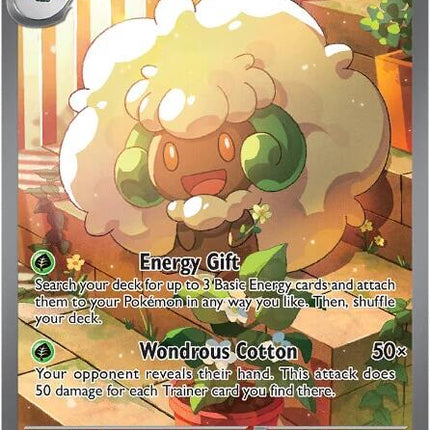 Whimsicott ex (165/086) [Scarlet & Violet: White Flare]