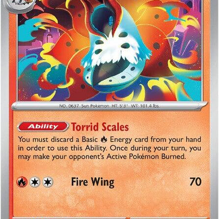 Volcarona (016/086) [Scarlet & Violet: Black Bolt]