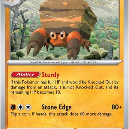 Crustle (052/086) [Scarlet & Violet: Black Bolt]