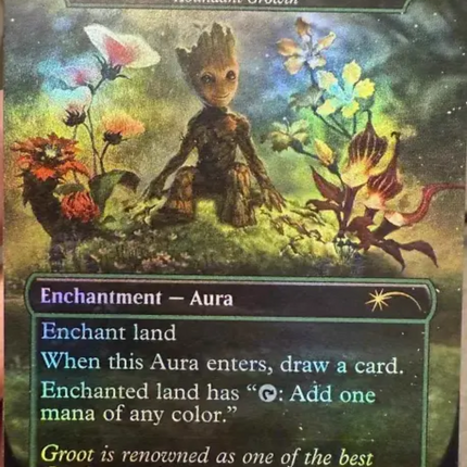 Abundant Groot - Abundant Growth (Rainbow Foil) [Secret Lair Drop Series]
