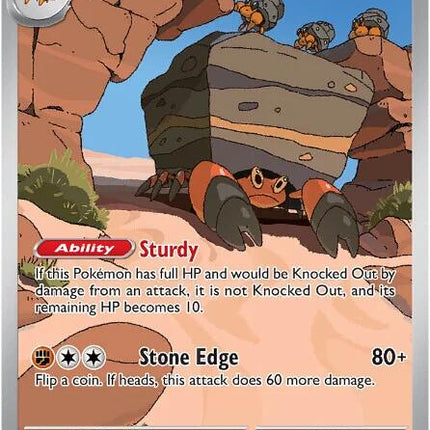 Crustle (130/086) [Scarlet & Violet: Black Bolt]