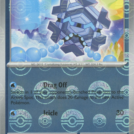 Cryogonal (027/086) (Poke Ball Pattern) [Scarlet & Violet: Black Bolt]