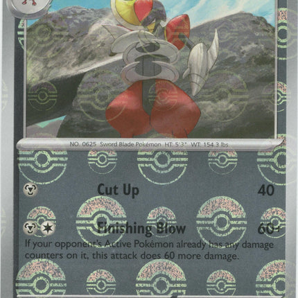 Bisharp (065/086) (Poke Ball Pattern) [Scarlet & Violet: Black Bolt]