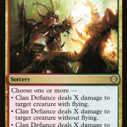 Clan Defiance [Starter Commander Decks]