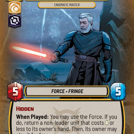 Baylan Skoll - Enigmatic Master (14) (14) [Organized Play Promos]
