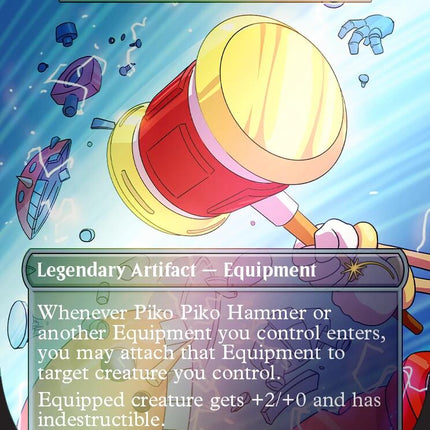 Piko Piko Hammer - Hammer of Nazahn (Rainbow Foil) [Secret Lair Drop Series]