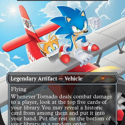 Tornado, Sonic's Biplane - Weatherlight [Secret Lair Drop Series]