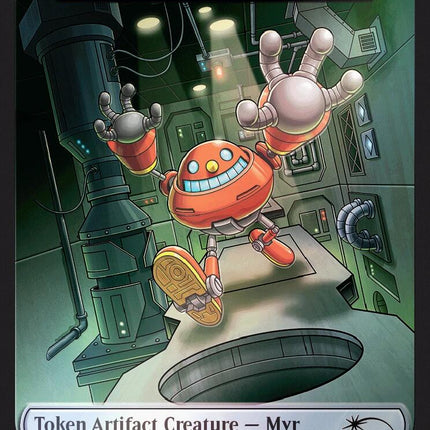 Egg Pawn - Myr Token (Rainbow Foil) [Secret Lair Drop Series]