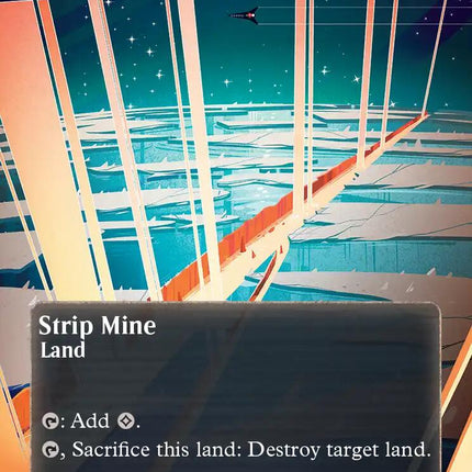Strip Mine (0085) (Borderless) [Edge of Eternities: Stellar Sights]