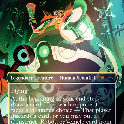 Dr. Eggman (Rainbow Foil) [Secret Lair Drop Series]