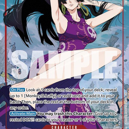 Boa Hancock (Alternate Art) [Legacy of the Master]