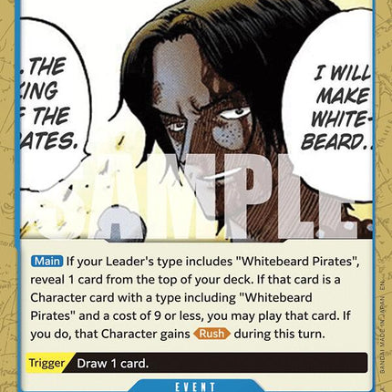 I Will Make Whitebeard the King of the Pirates [Legacy of the Master]
